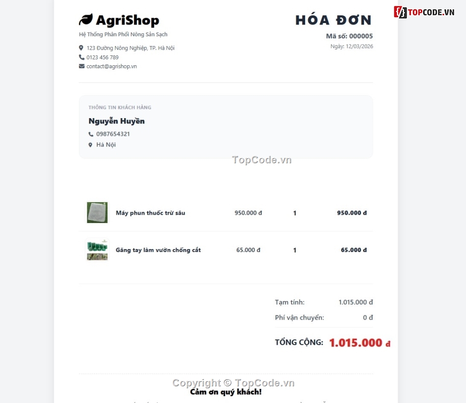 nông nghiệp,mới nhất,web bán dụng cụ